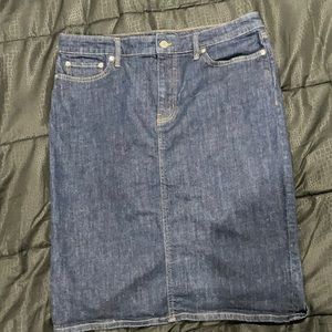 Ralph Lauren , Jean pencil skirt size 16